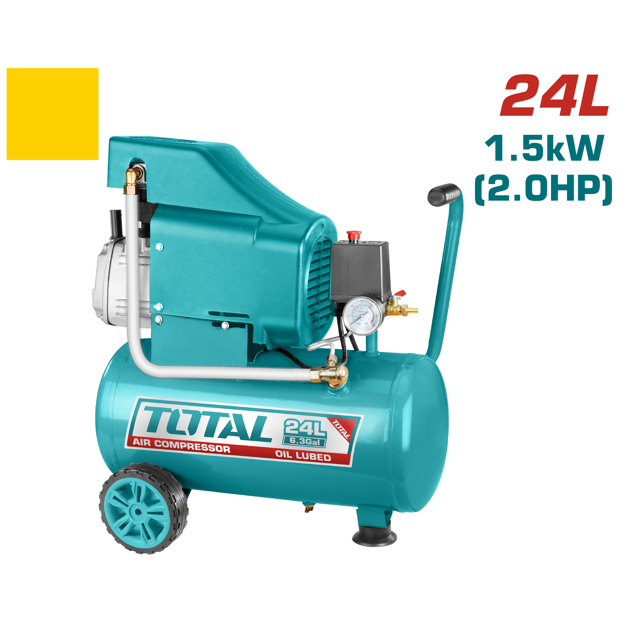 Kompresori me vaje 24L TOTAL TC202416