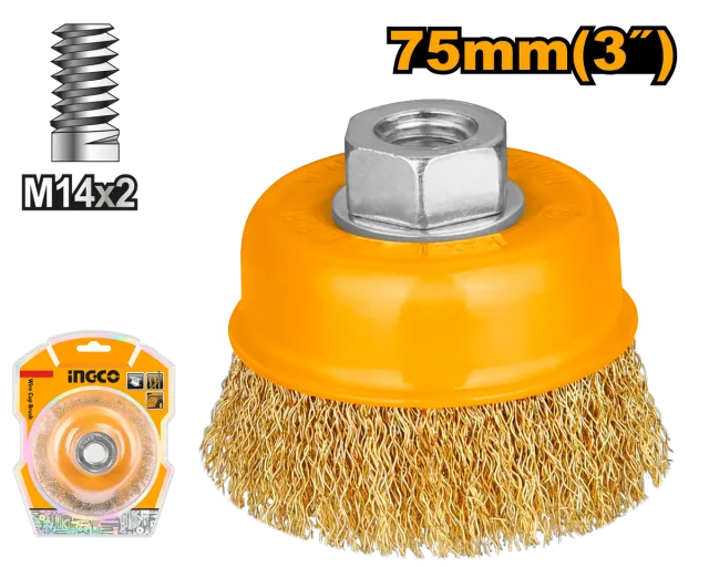 Четка месинг INGCO 75 WB10751