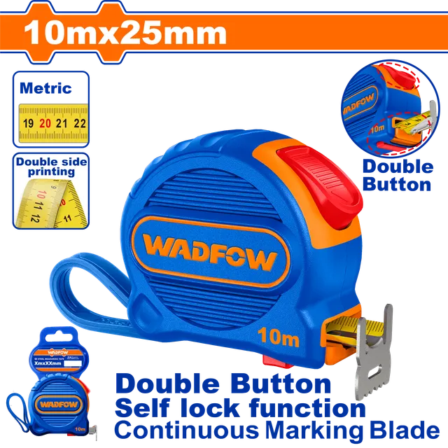 МЕТРО 10Mx25mm WADFOW WMT2251