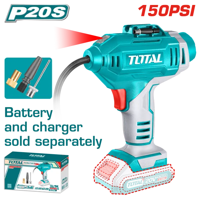 Kompresor i vogël 150PSI 20V vetëm pa bateri TOTAL TACLI2018