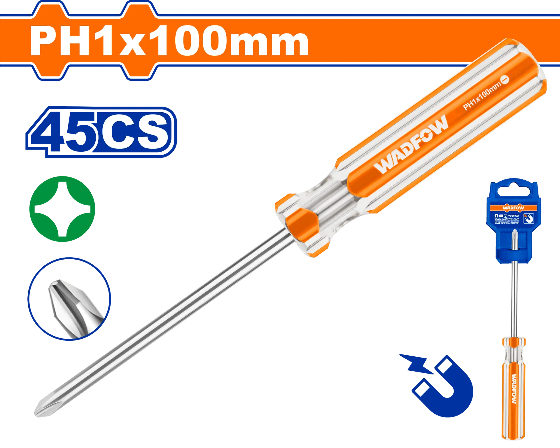 Kaçavide Phillips PH1x100mm WADFOW WSD6214