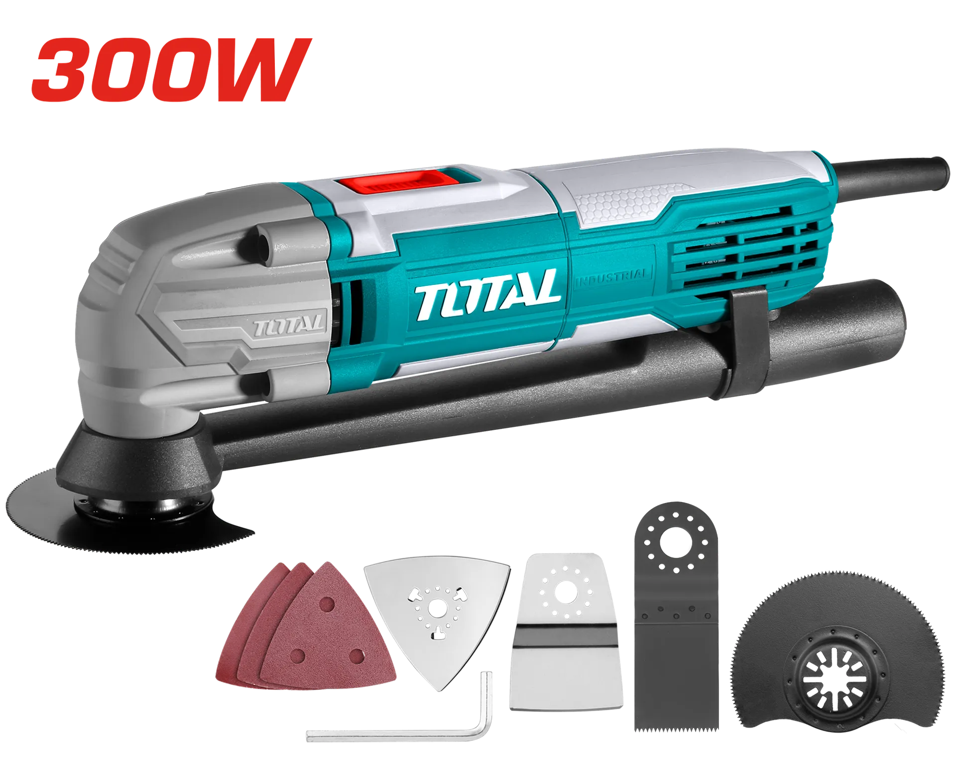 Mjet shumëqëllimesh multitool TOTAL 300W TS3006