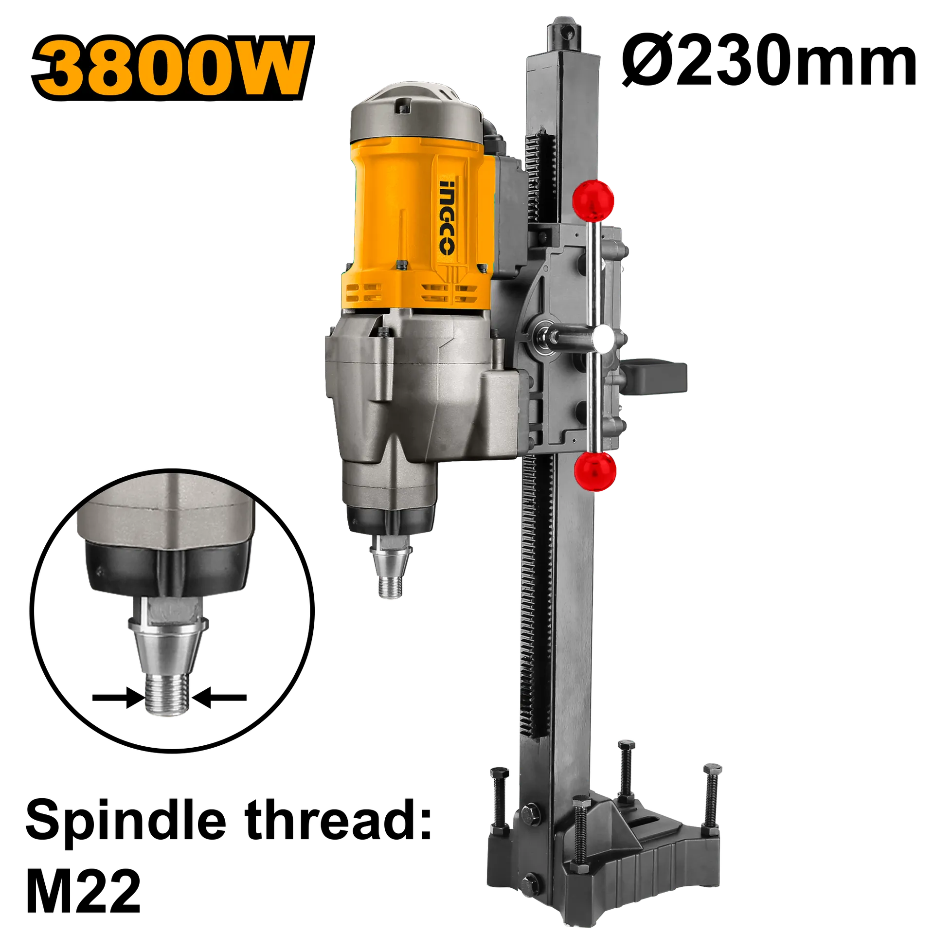 Електрична круна 3800W INGCO DDM38001