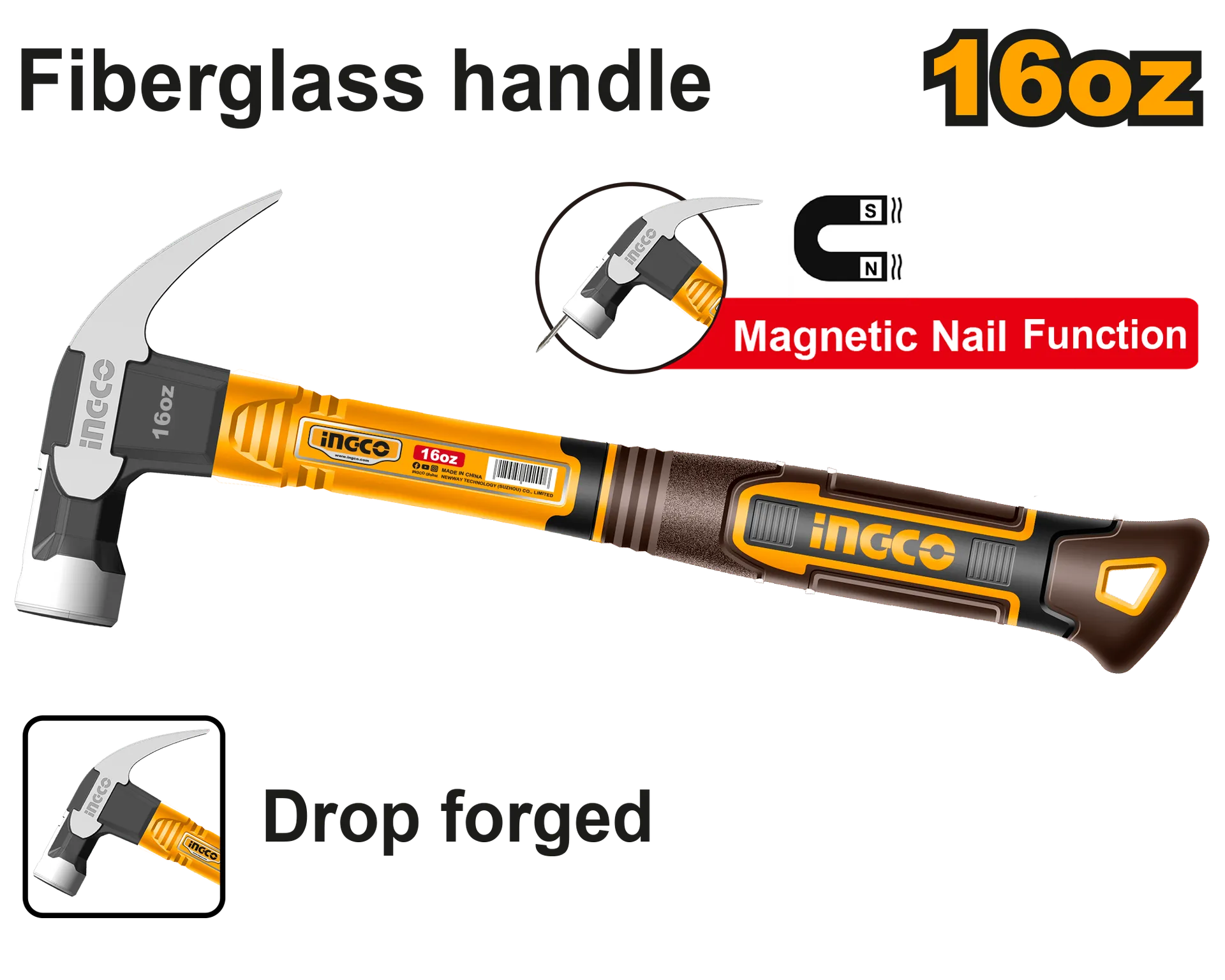 ÇEKАН so magnet 450g INGCO HCH81016