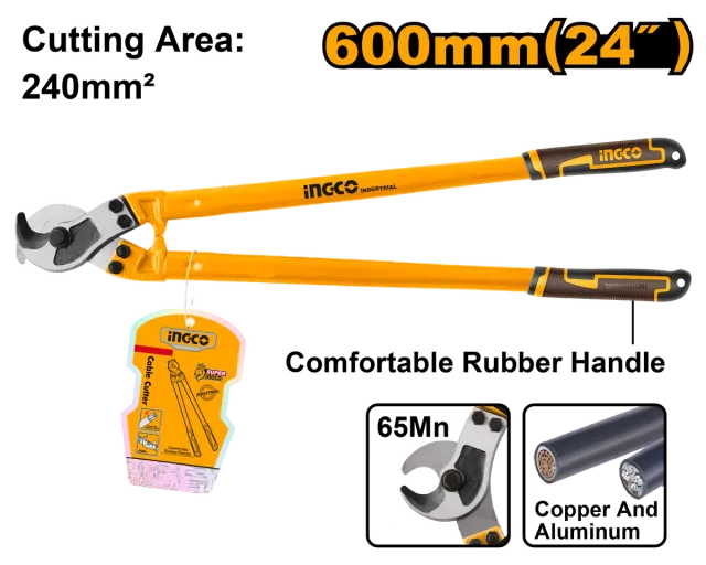 Pincë për prerje kabllo INGCO 24 HCCB0124
