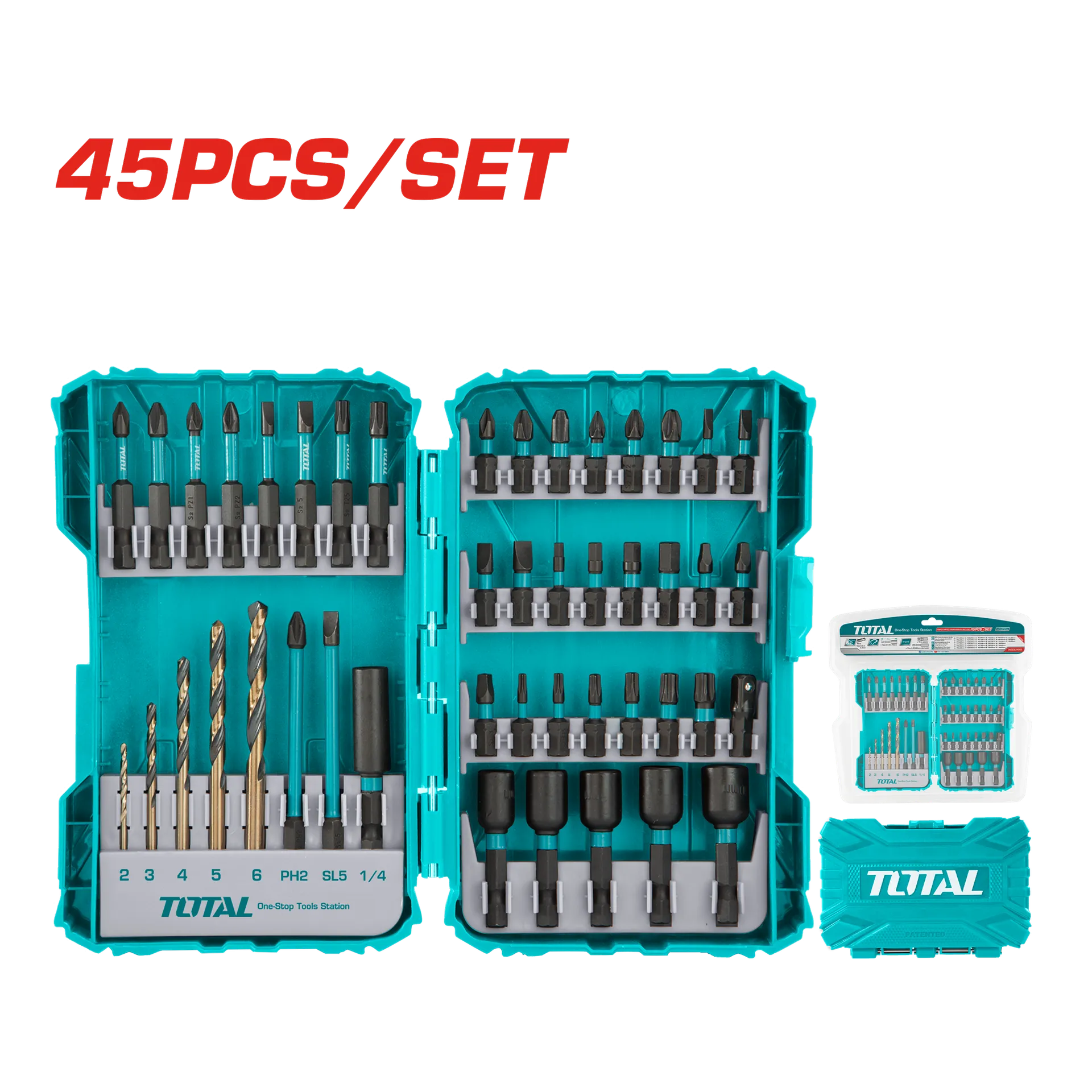 БИТОВИ СЕТ + НАСТАВАК 45/1 TOTAL – TACSDL24502