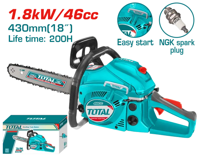 МОТОРНА ПИЛА НА БЕНЗИН 1.80KW TOTAL TG5451811