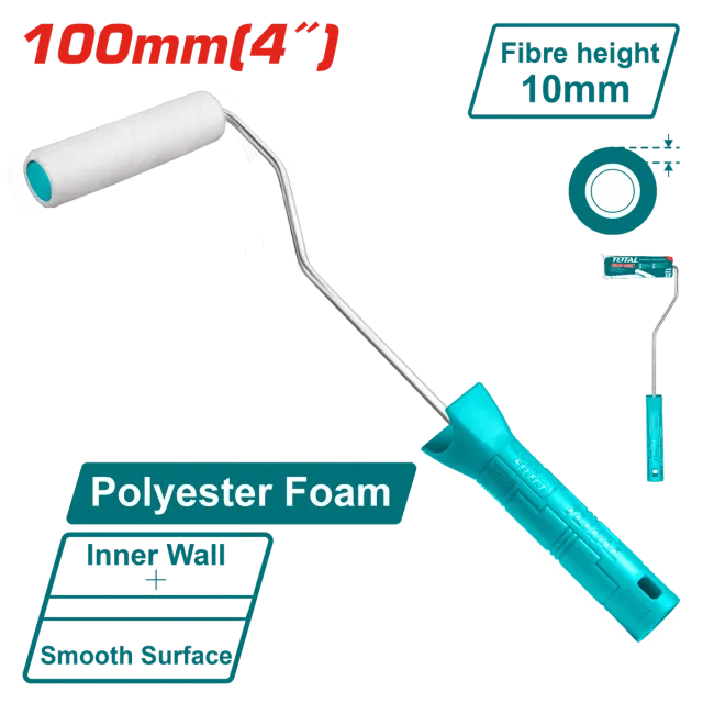 Ваљак МИНИ 100mm ПОЛИЕСТЕР TOTAL THT8542