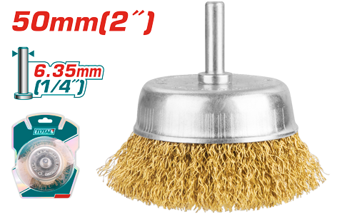 Perin bronz 50mm për makinë shpuese 6.35mm (1/4″) TOTAL TAC33021