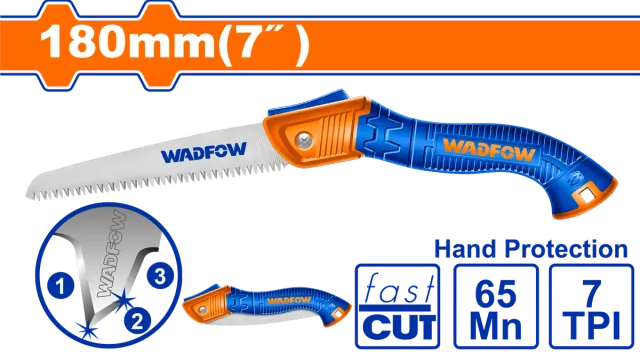 Пила на склопување 180mm WADFOW WHW4607