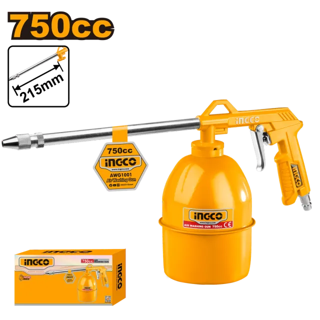 ПНЕВМАТСКИ ПИШТОЛ ЗА МАСЛО 2.1 INGCO AWG1001