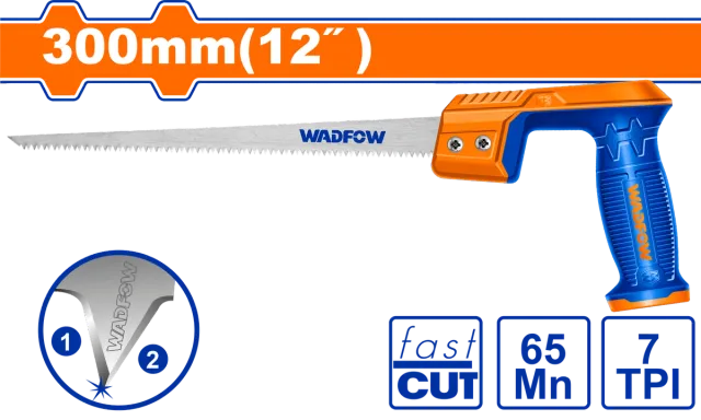 ПИЛА ЗА ГИПСКАРТОН 300mm WADFOW WHW6G12