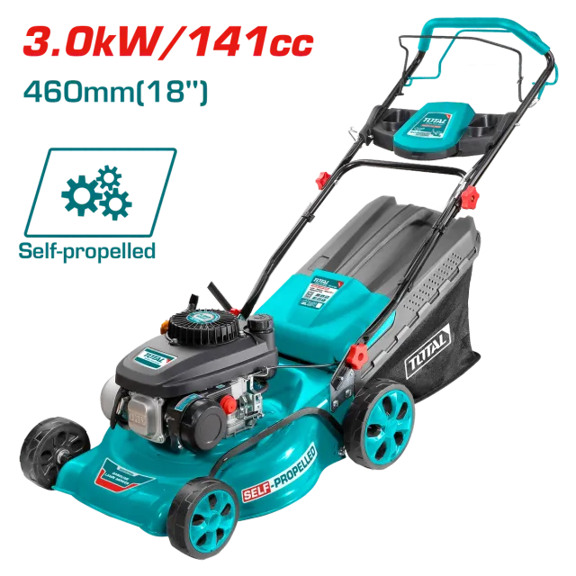 КОСИЛКА TOTAL БЕНЗИН 3KW 133CC САМООДНА TGT141182