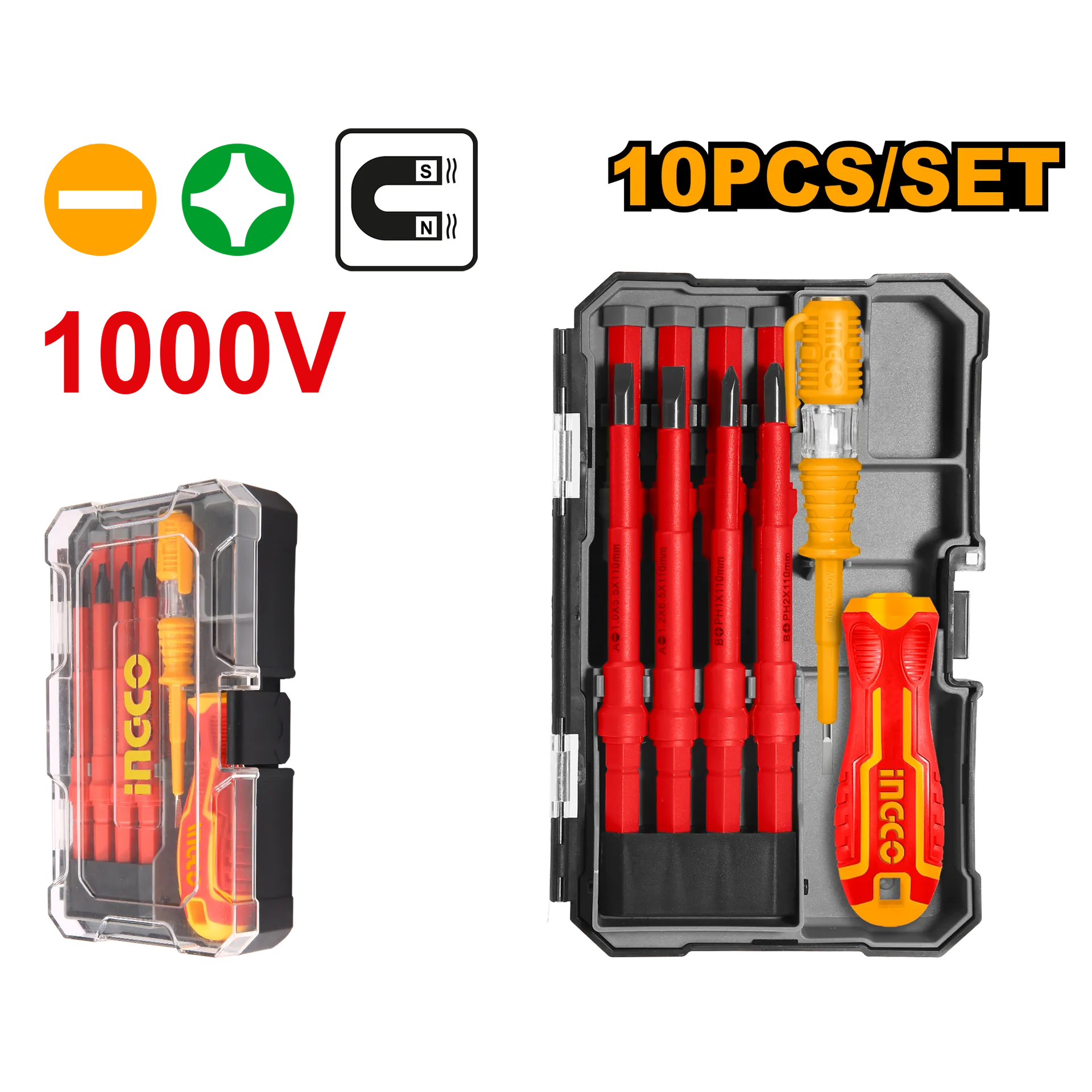 ШТРАФЦИГЕР СЕТ ЕЛЕКТРИЧИРСКИ 10/1 INGCO HKISD1008