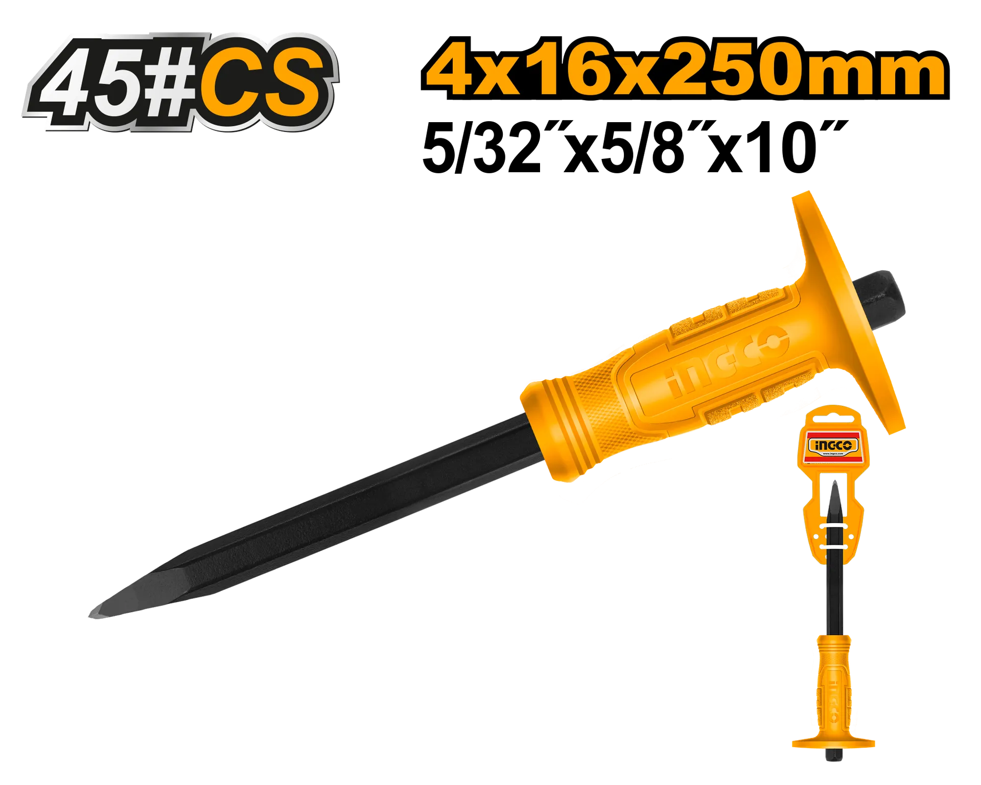 Daltë dorore majë thereze 250mm INGCO HCC0841016