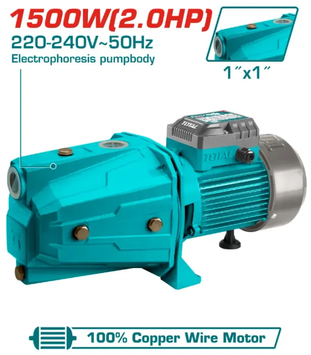 ВАКУМ ПУМПА ЗА ВОДА TOTAL 1.5Kw TVP315006
