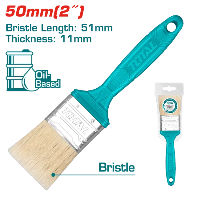 ЧЕТКА ЗА ФАРБАЊЕ 50mm ПВЦ РАЧКА TOTAL THT846026