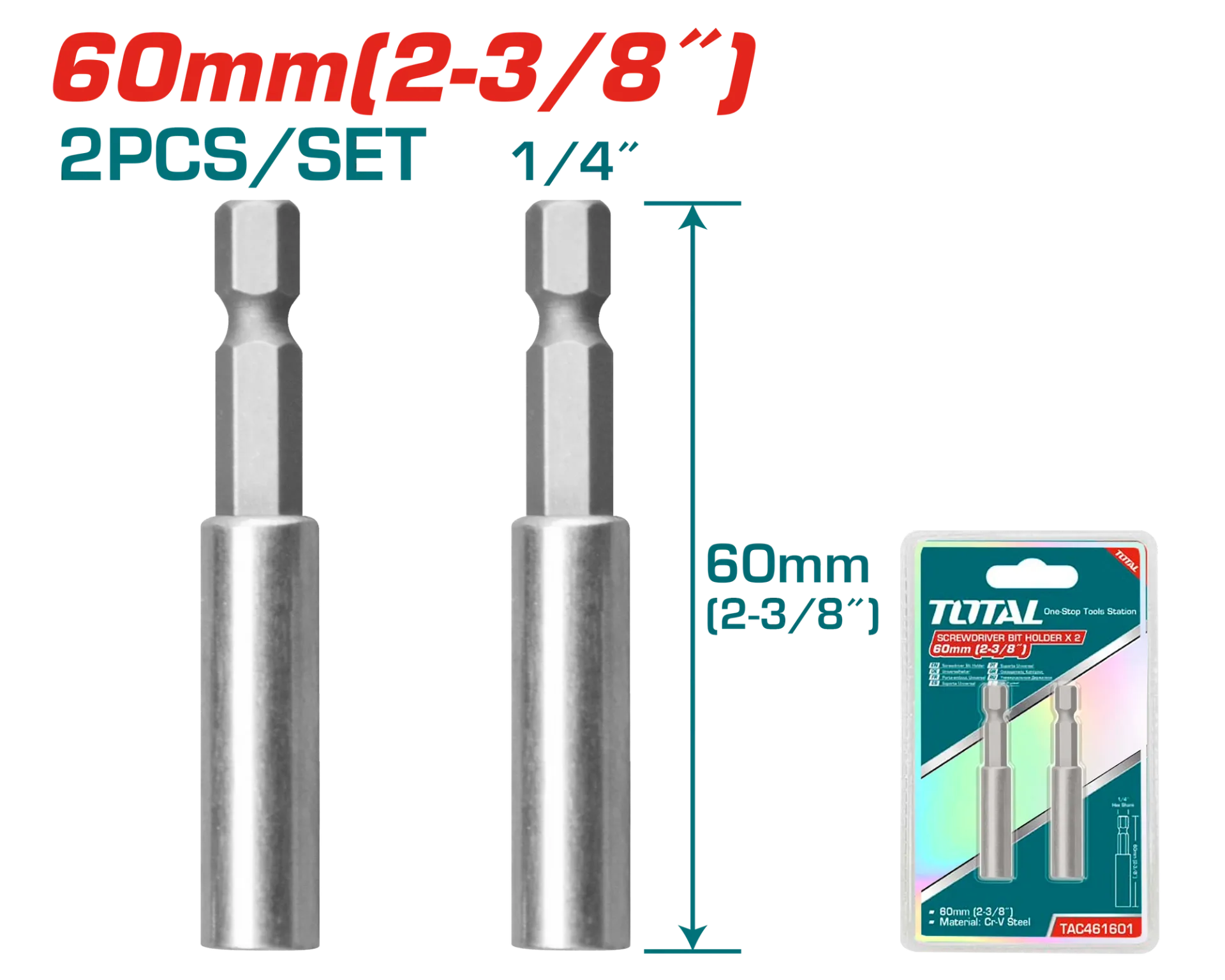 Zgjatja për bitë 2/1 TOTAL TAC461601