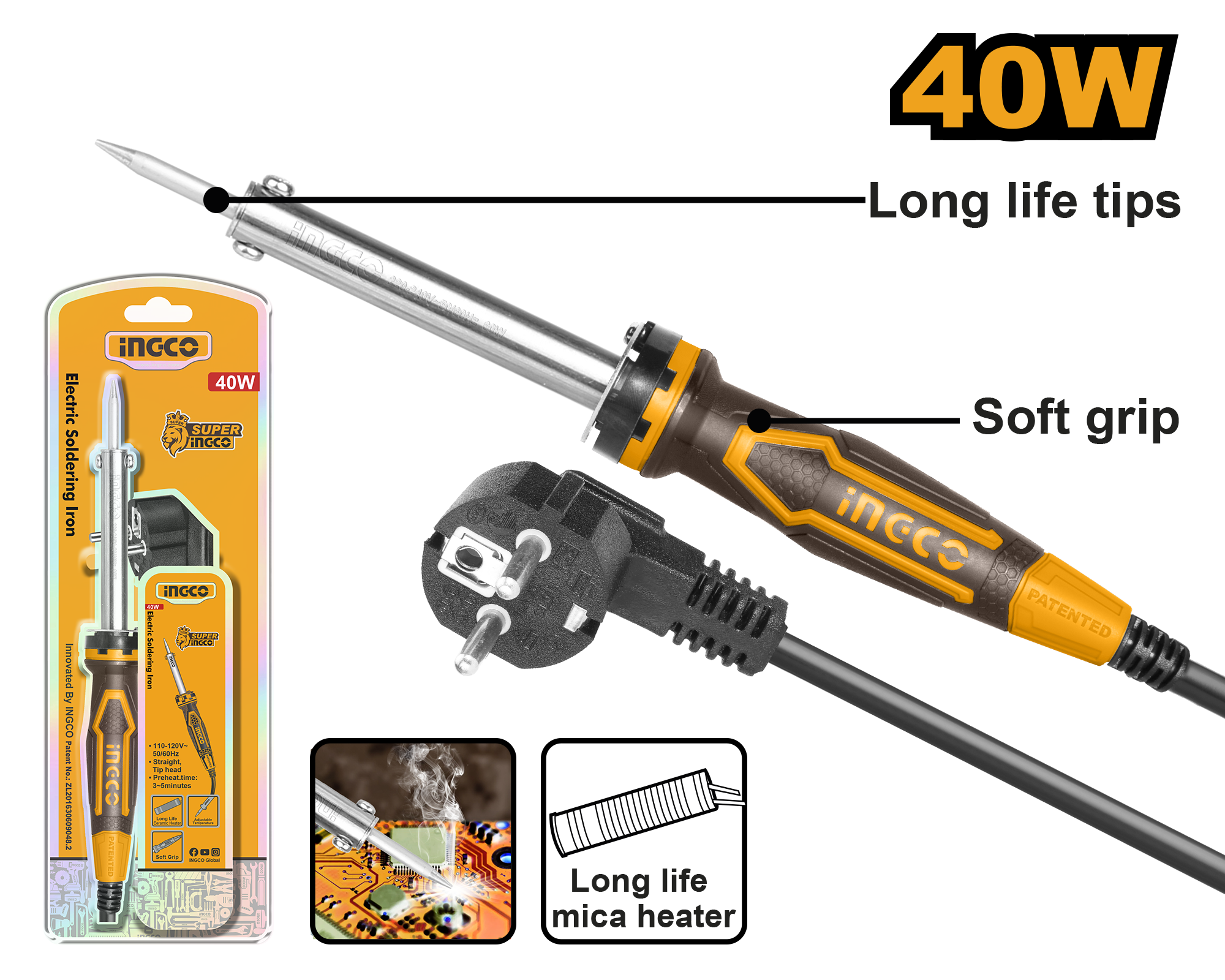 ЛЕТКУМ INGCO 40W SI0248