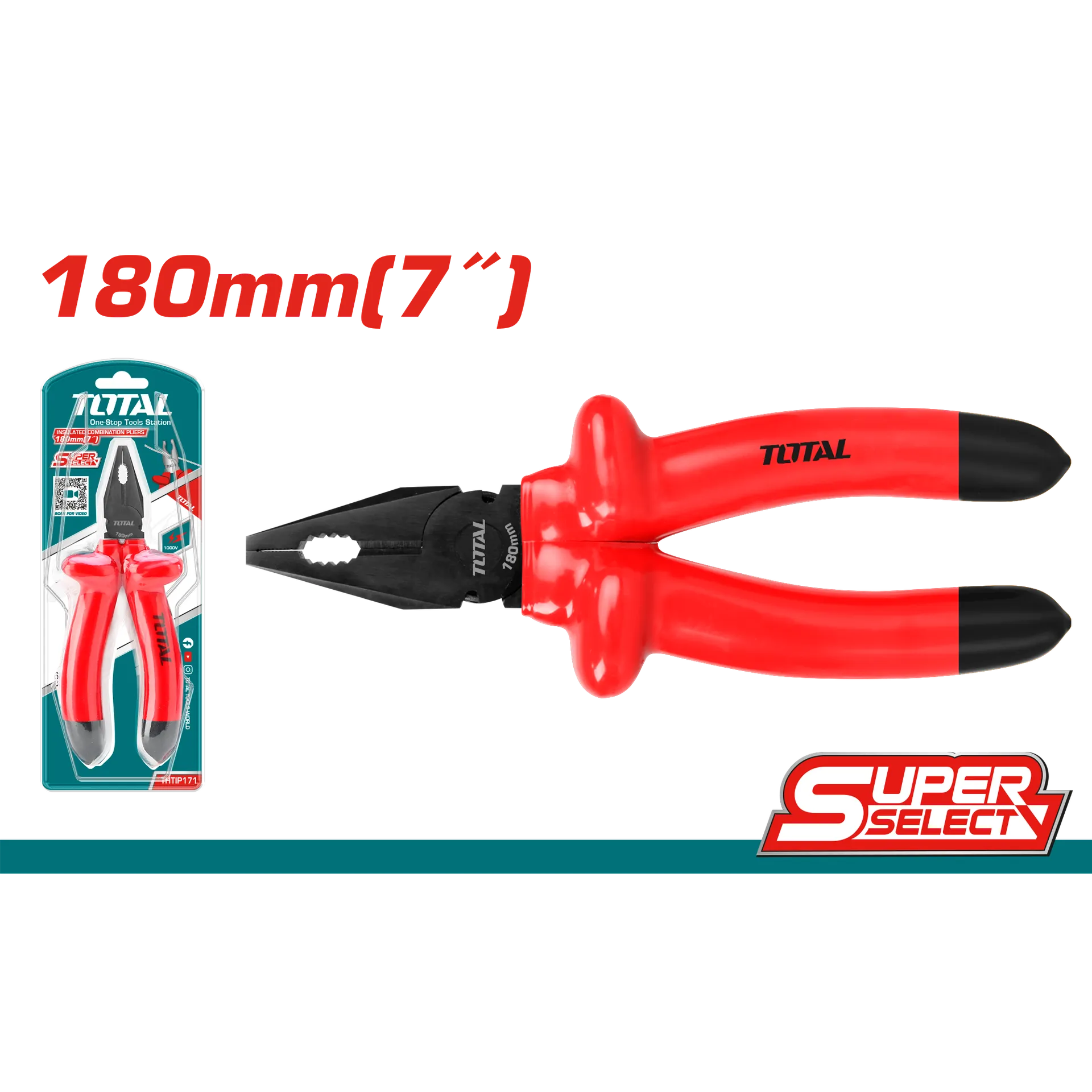 Presa motorike elektrikani 180mm TOTAL THTIP171