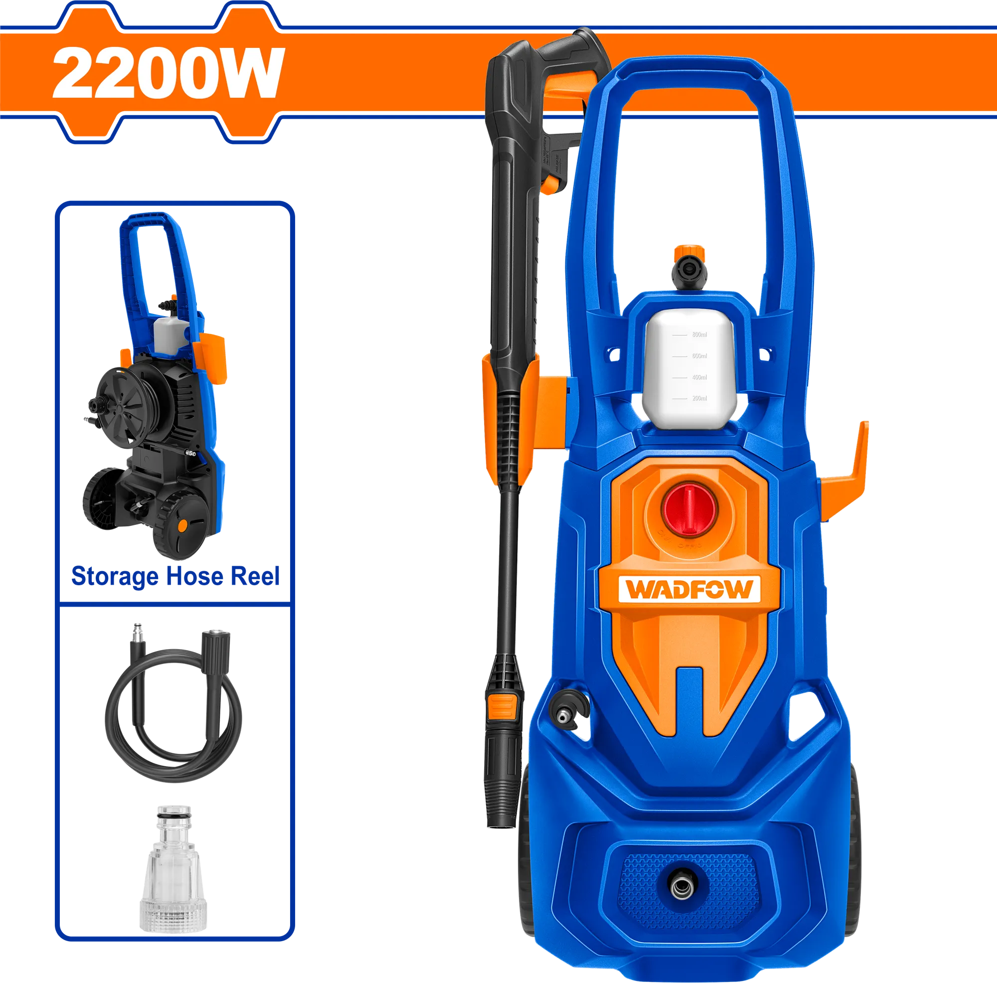 Përues 2200W 160Bar në presion të lartë WADFOW WHP3A22