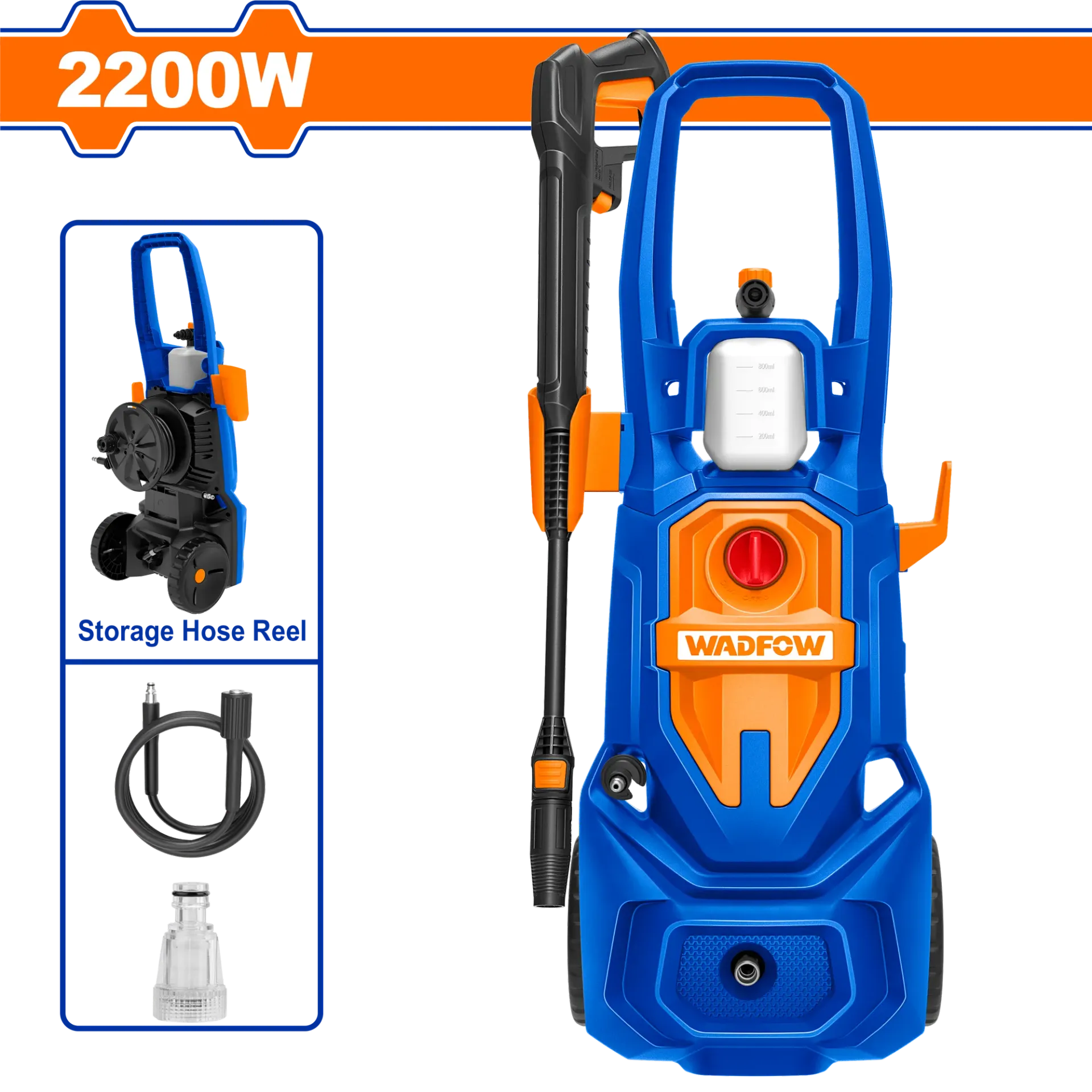 Përues 2200W 160Bar në presion të lartë WADFOW WHP3A22