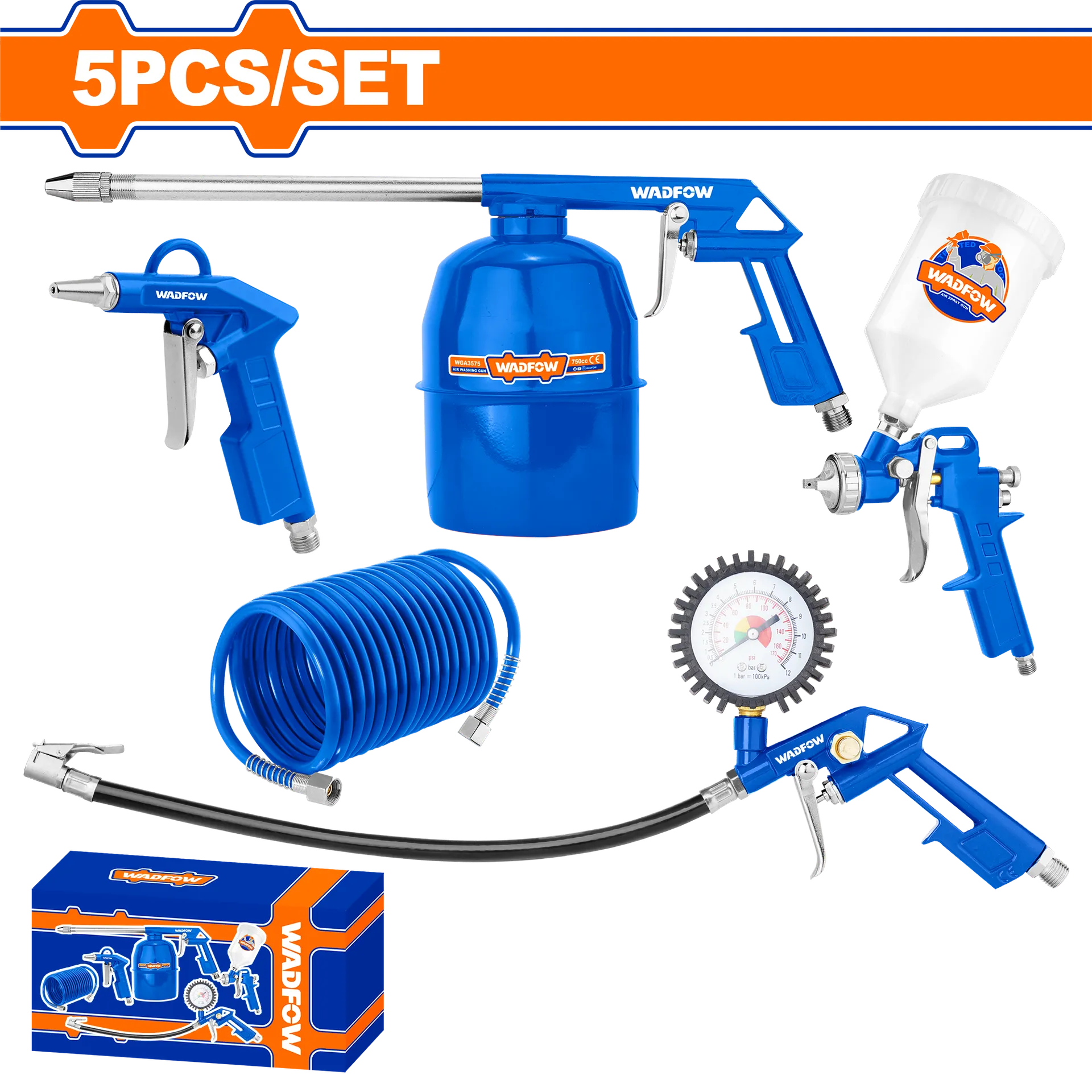 Set 5/1 për kompresor WADFOW WAX1505