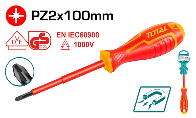 VDE ЕЛЕКТРИЧАРСКИ ШТРАФЦИГЕР PZ2x100mm WADFOW WSD7274