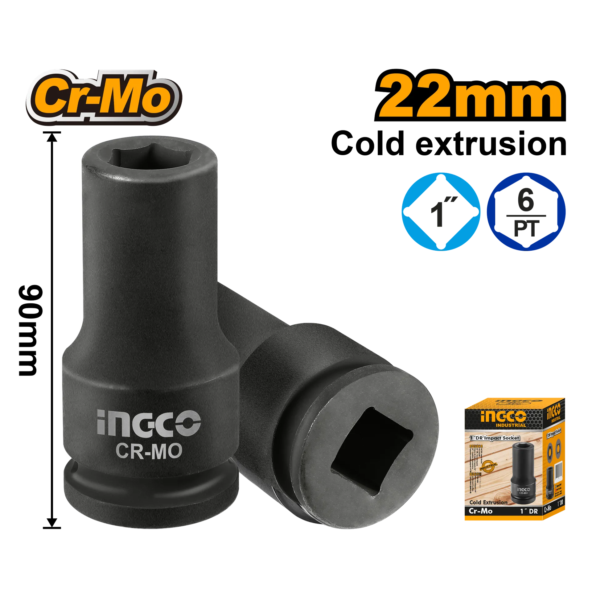 Çelës rregullues INGCO 1 COL 22 HHIS0122L