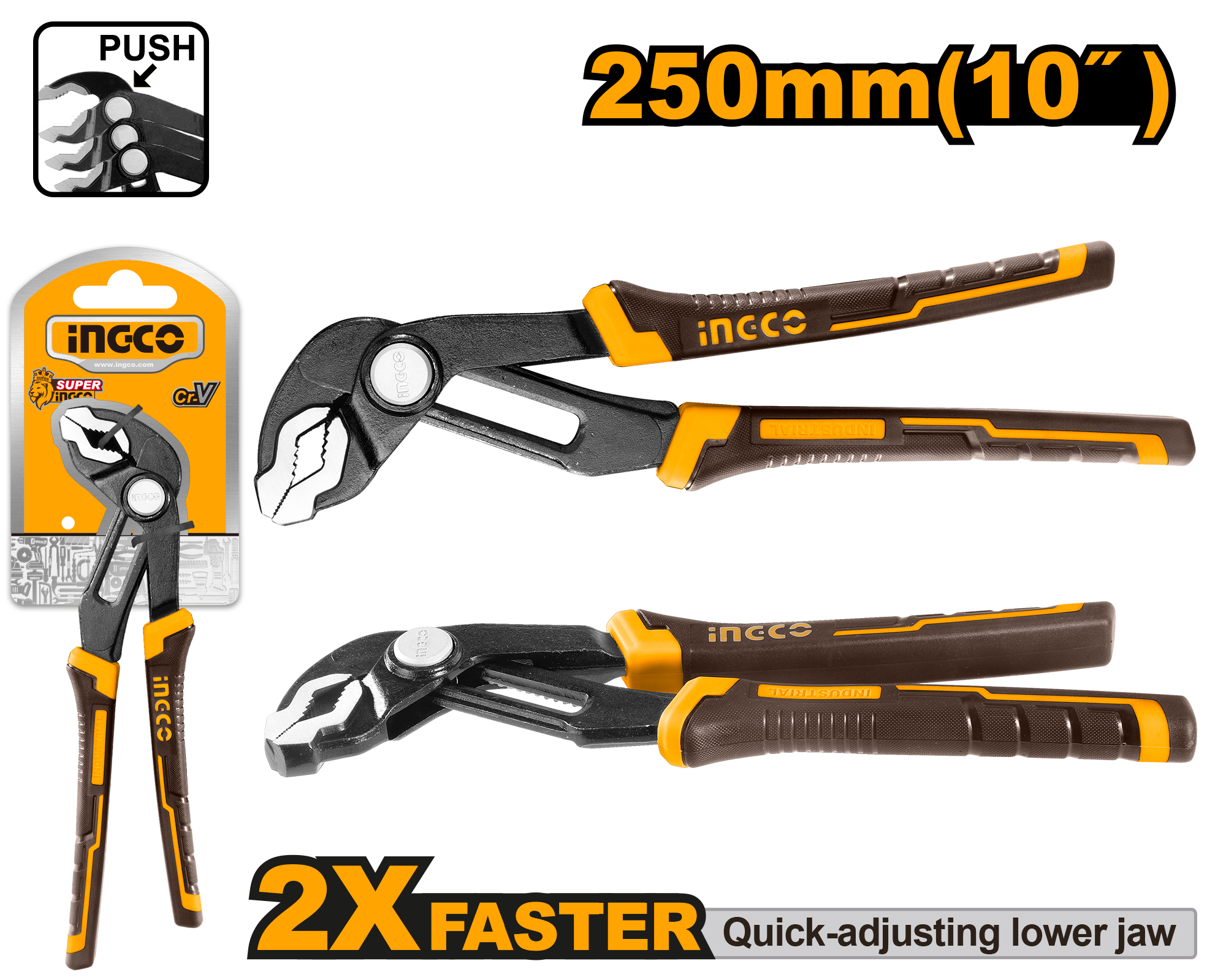 Preze papagallo INGCO profesionale HPP68258