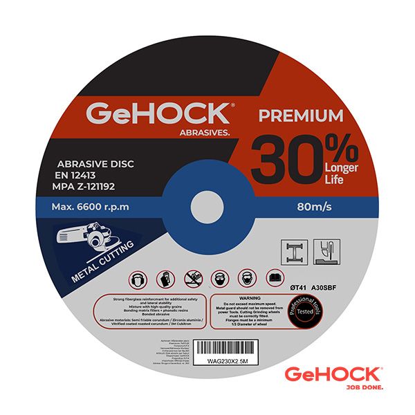 GEHOCK INOX PREMIUM ДИСК 125×1mm (30%)