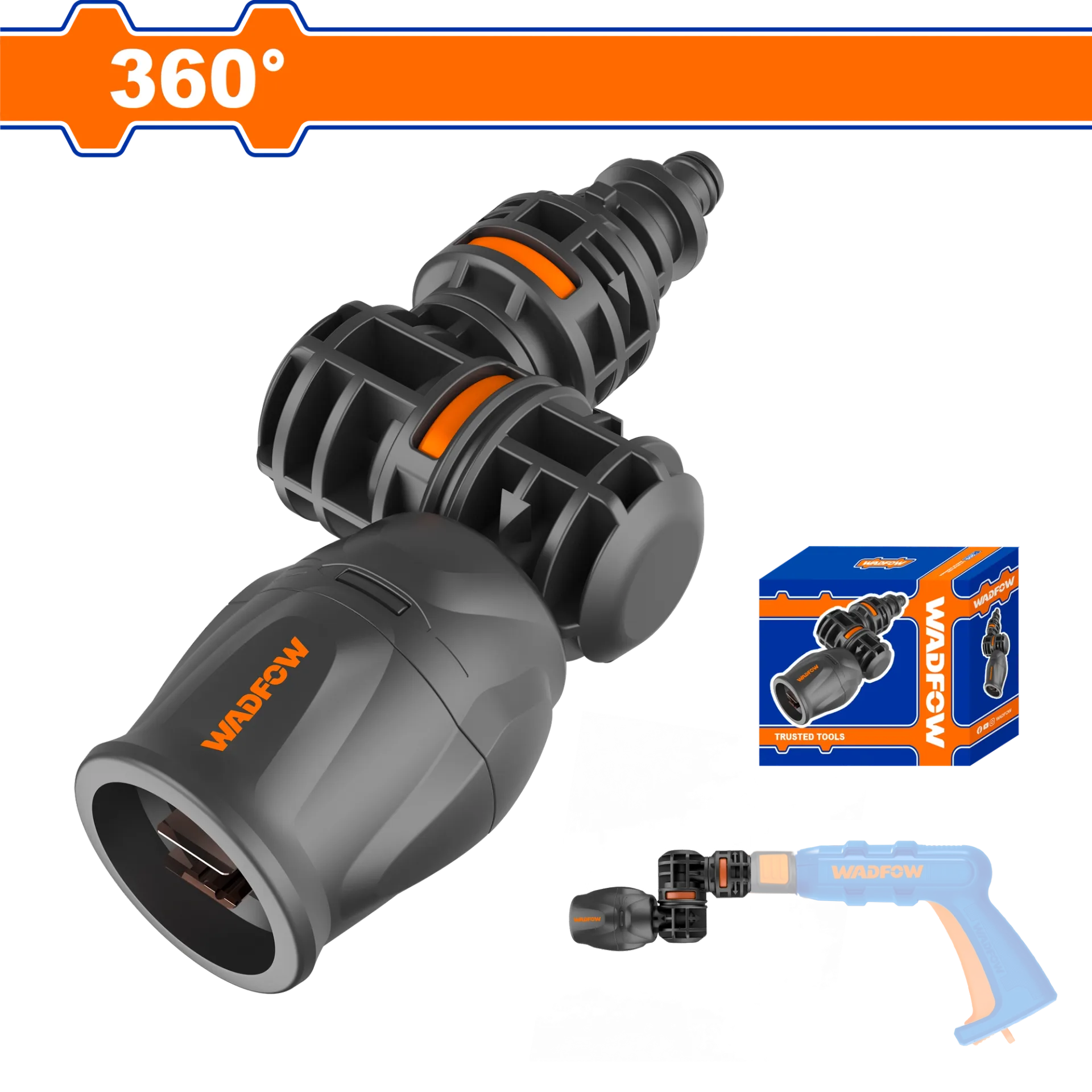 Koka bashkuese për vap 360° WADFOW WXN1536