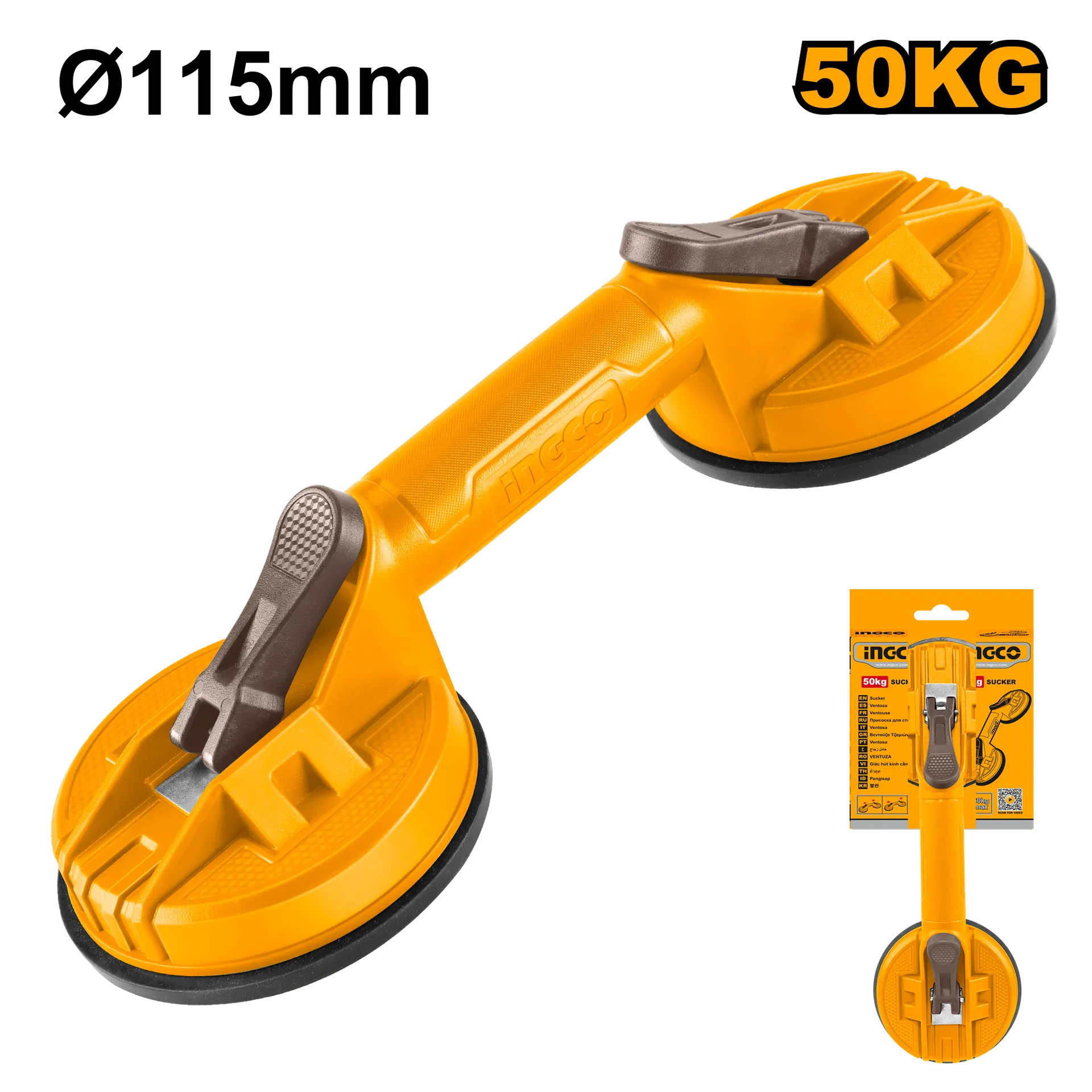 Vakum për xham 2/1 INGCO HSU025001