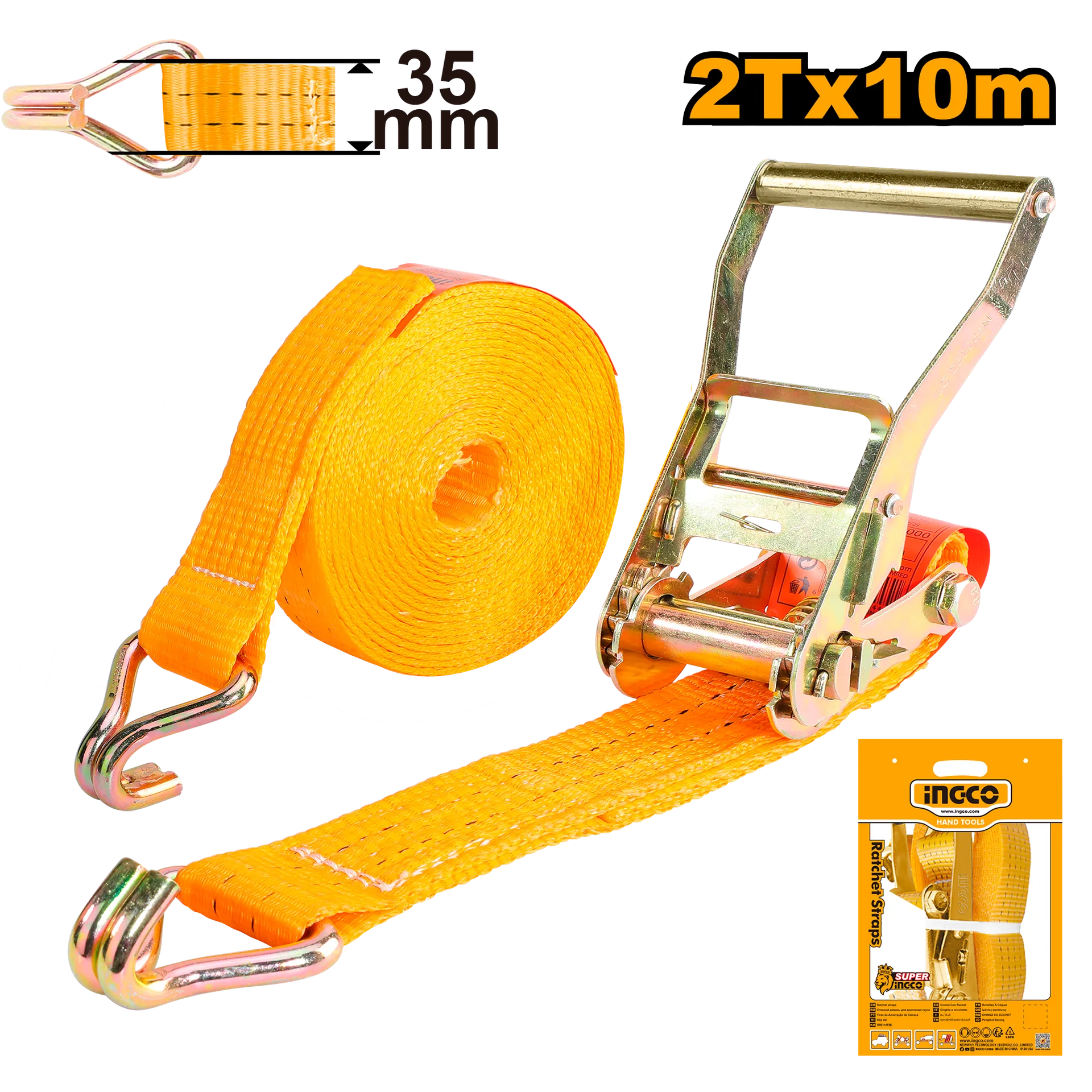 Сигурносен појас INGCO 2TX10M HRSP2101