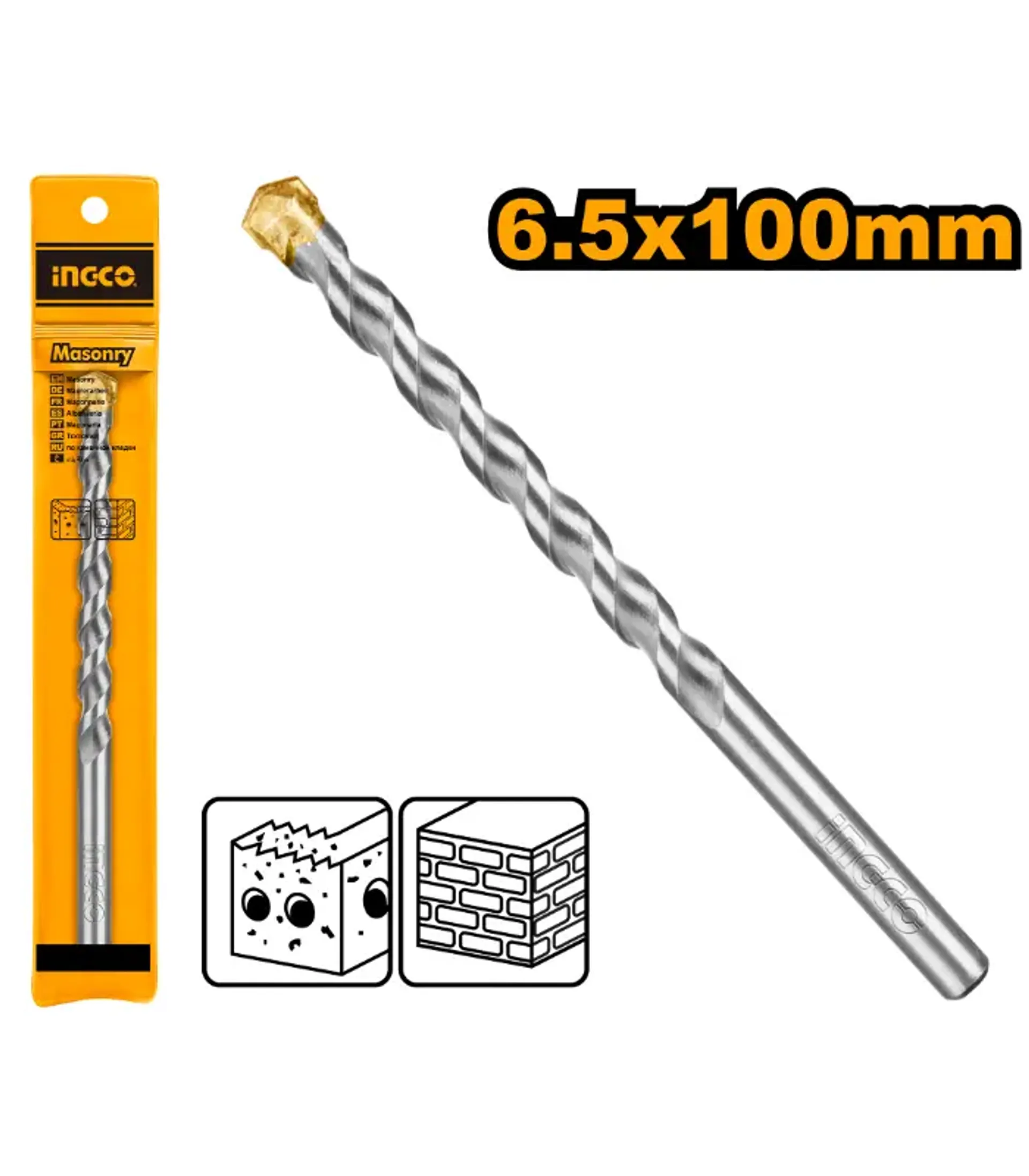 Бургии за бетон INGCO 6×100 DBM112061