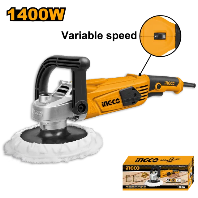 Електрична полирка INGCO 180 1400W AP14008
