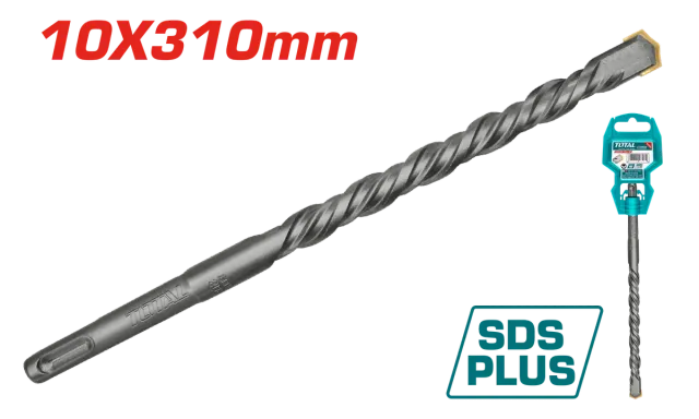 Shpim për beton SDS+ 4 10x310mm TOTAL TAC311005C
