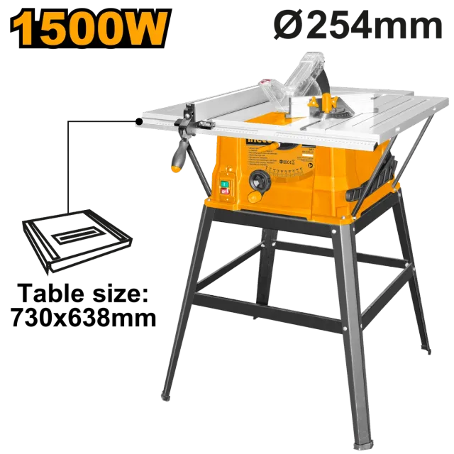 Столен циркулар INGCO 1500W F254 TS15007