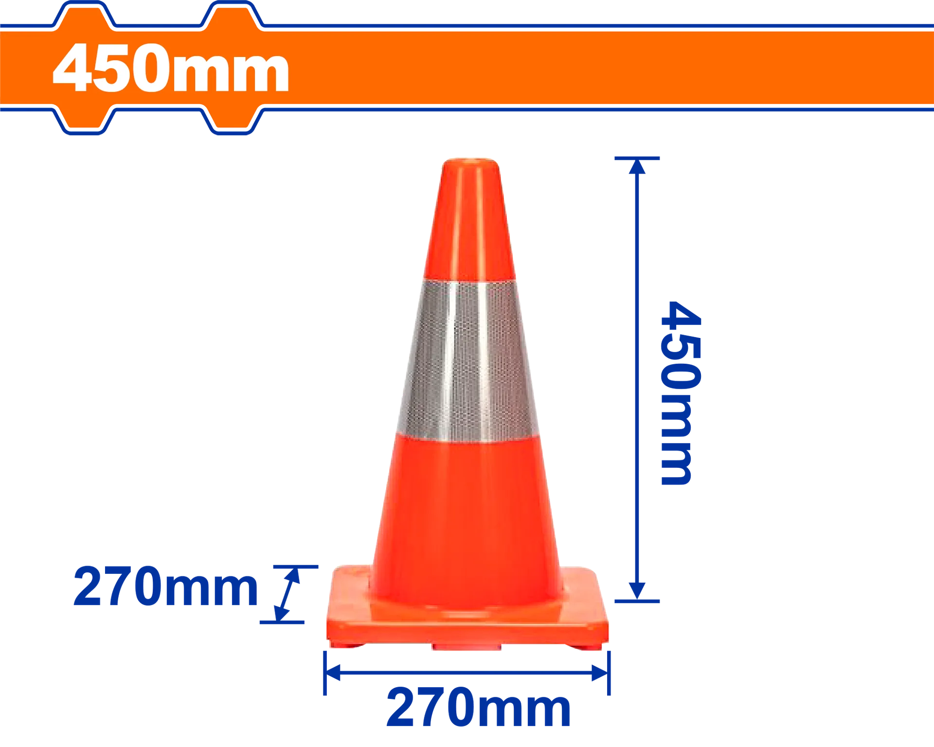 Barier për parking kon trafiku 45CM WADFOW WYJ1A45