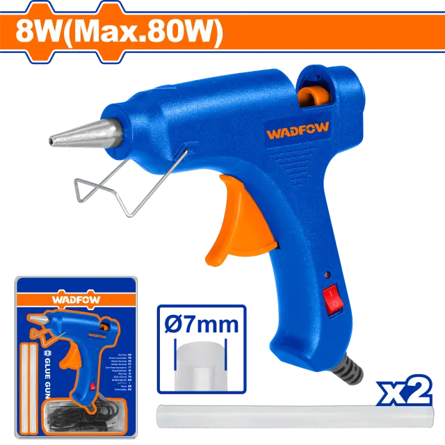СИЛИКОНСКИ ПИШТОЛ ЗА ЛЕПЕЊЕ 80W WADFOW WGL1603