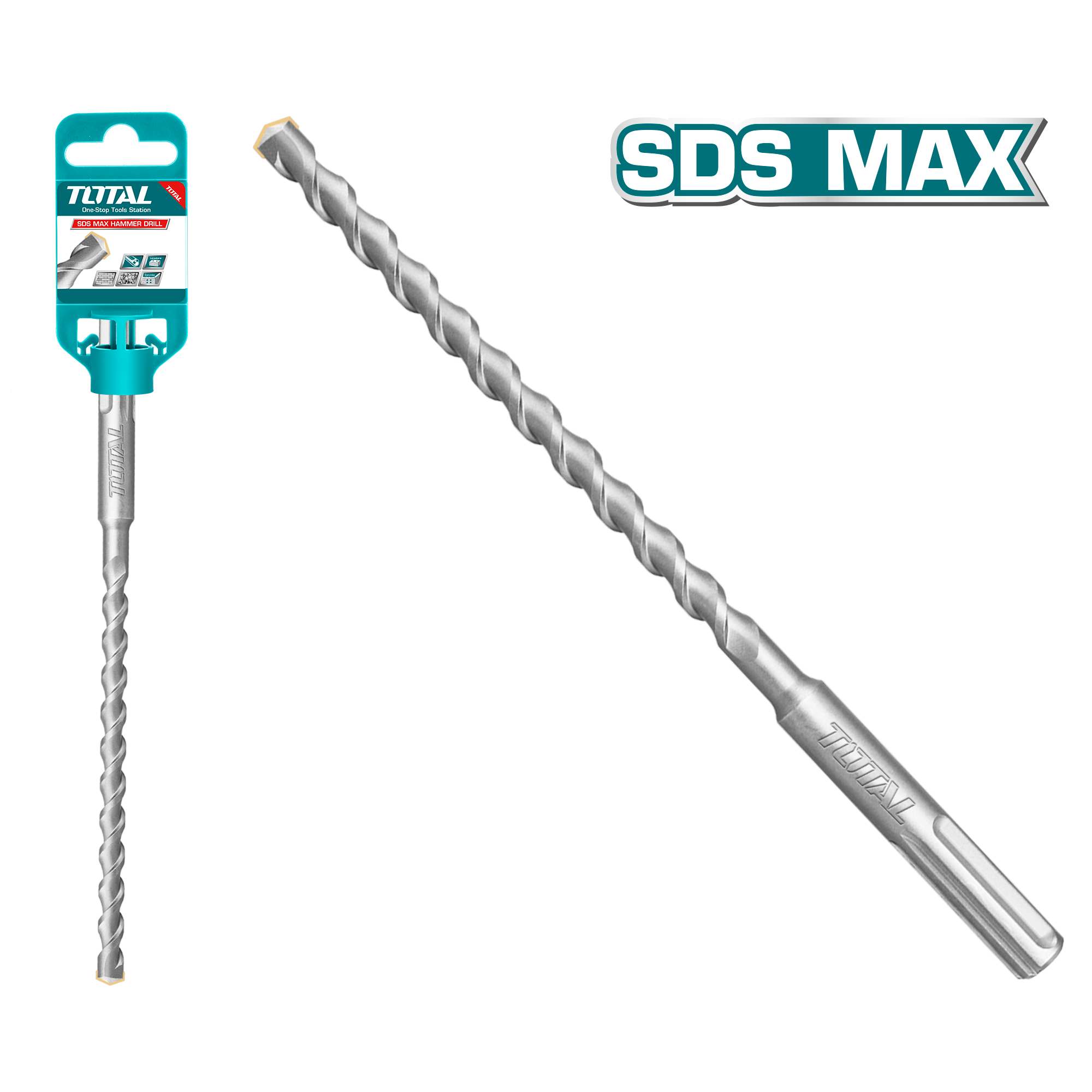 Stëpi për beton SDS MAX 18x540mm TOTAL TAC321808