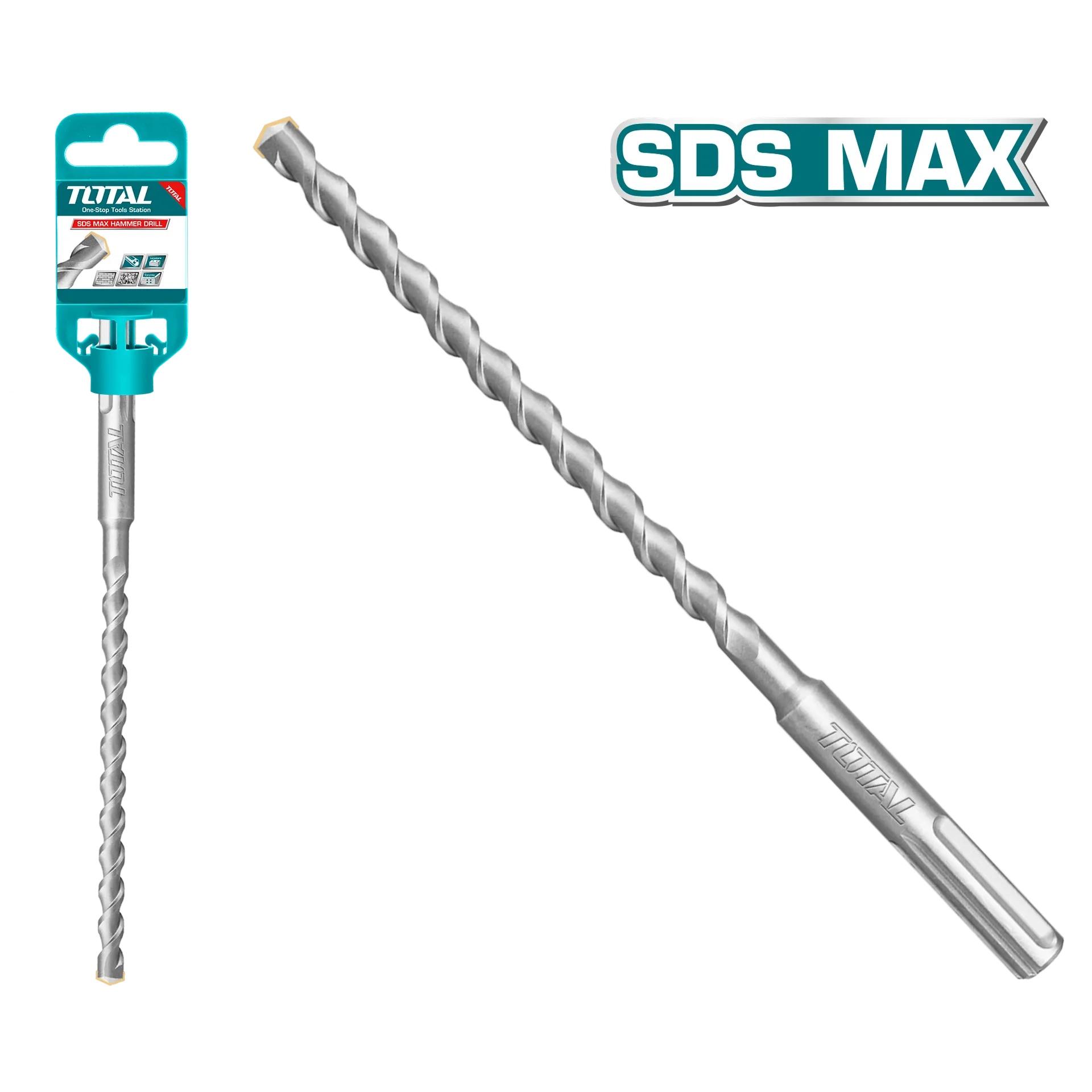 Stëpi për beton SDS MAX 18x540mm TOTAL TAC321808