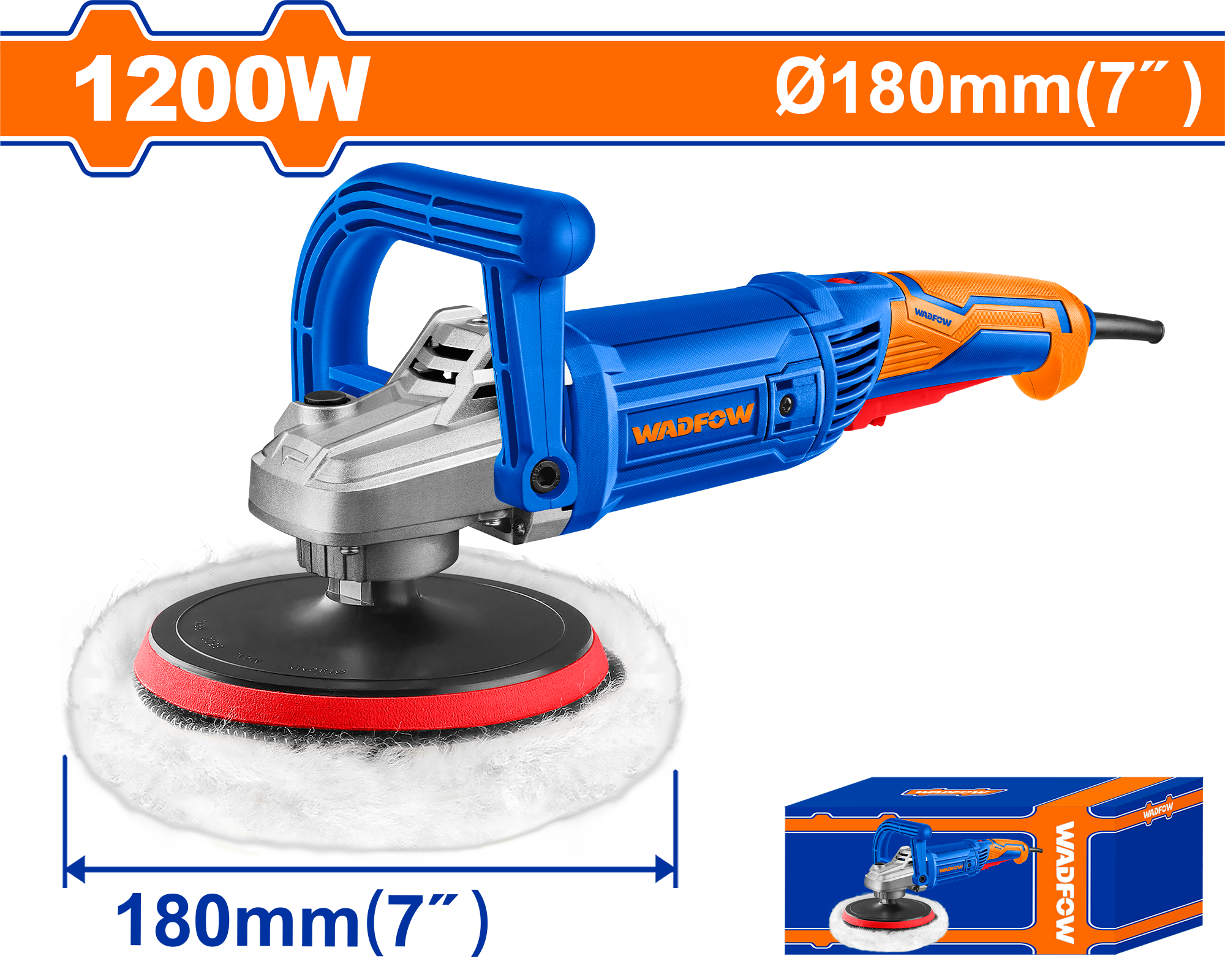 Përpunuese elektrike 1200W WADFOW WAE1512001