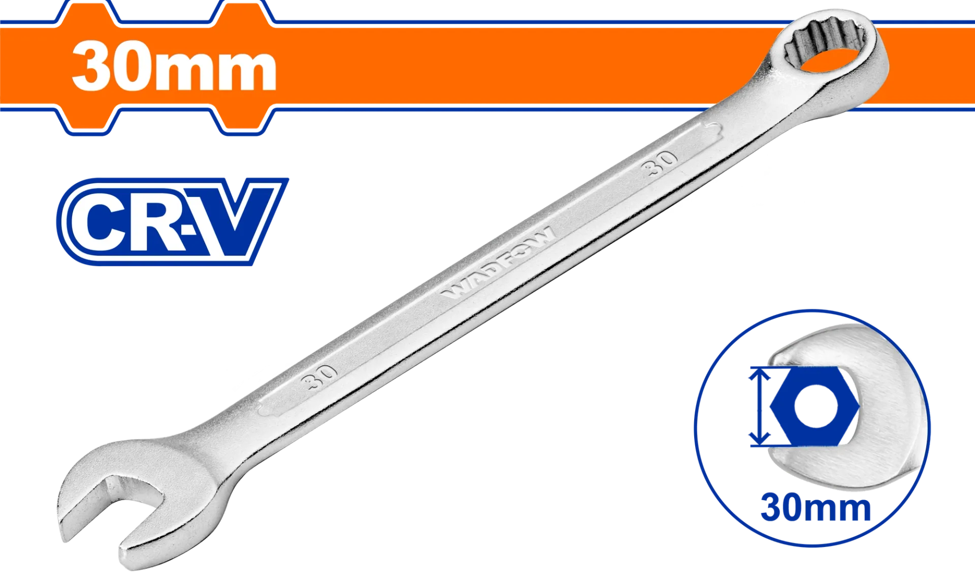 Комбиниран клуч 30mm WADFOW WSA1130