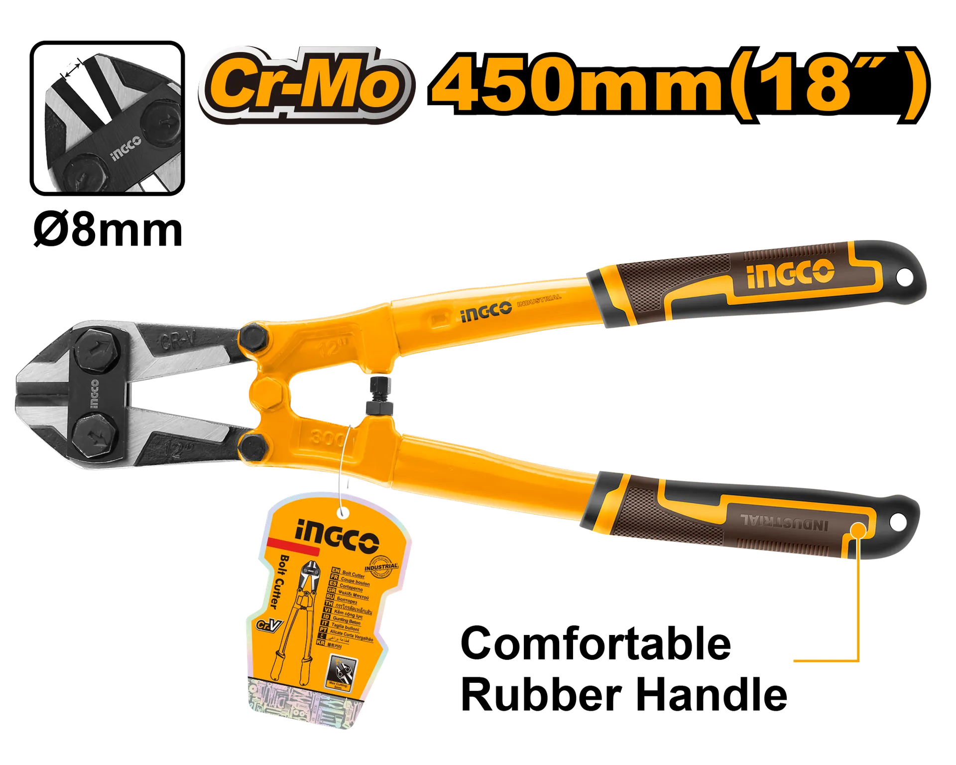 Pince për armaturë INGCO 450 HBC0818