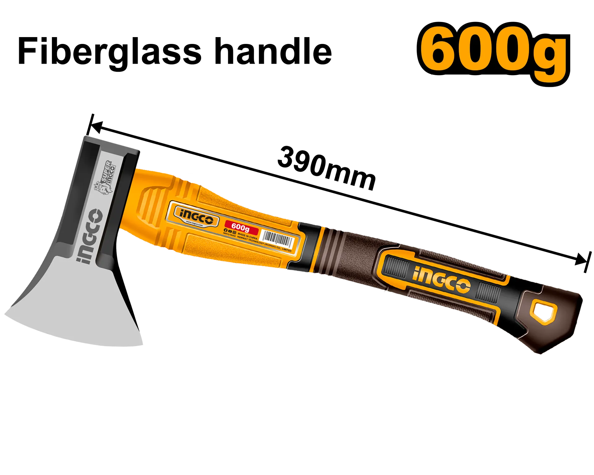 Sëpatë INGCO e vogël 600GR HAX081600