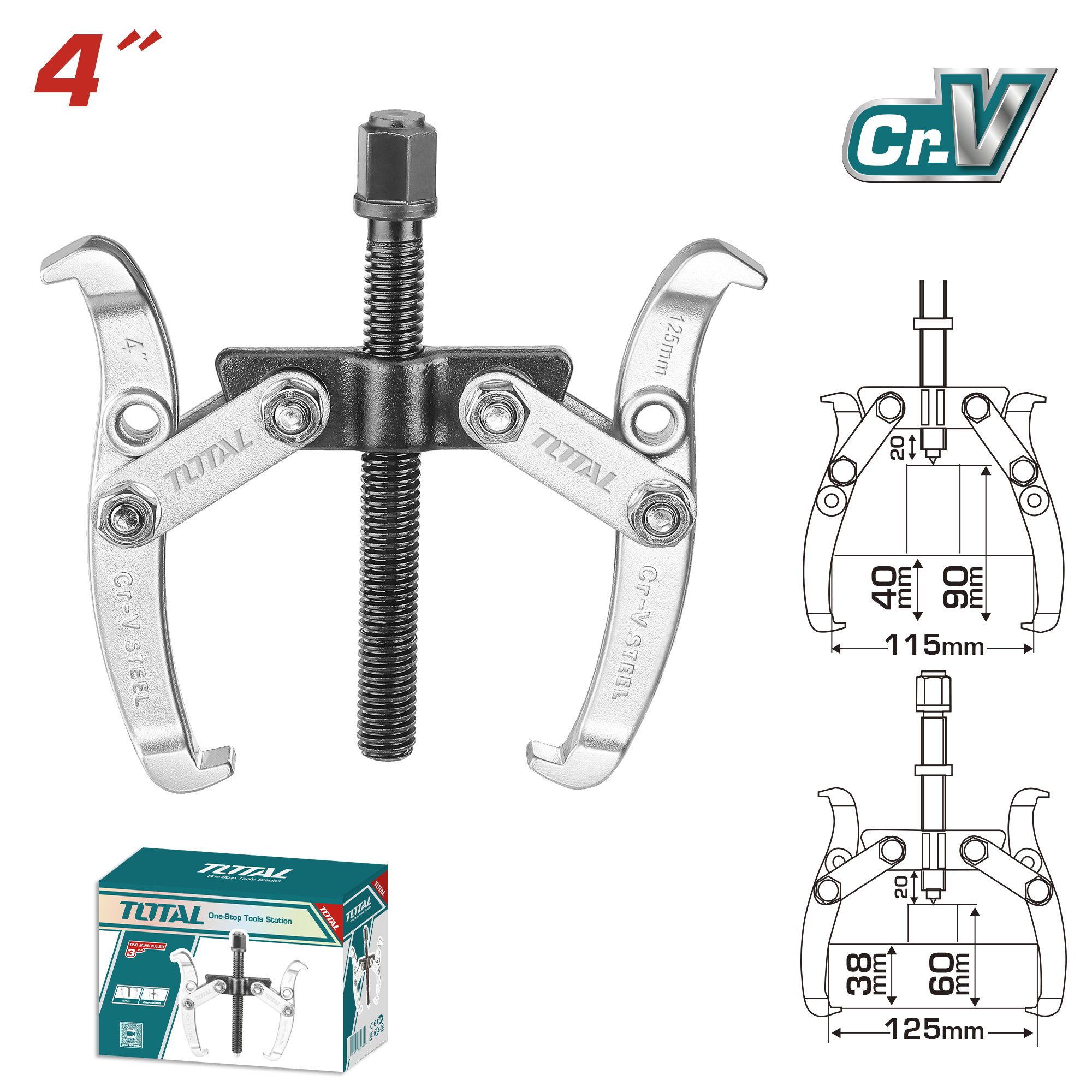 Çelës radijal 100mm 2 gjepa – THTGP246