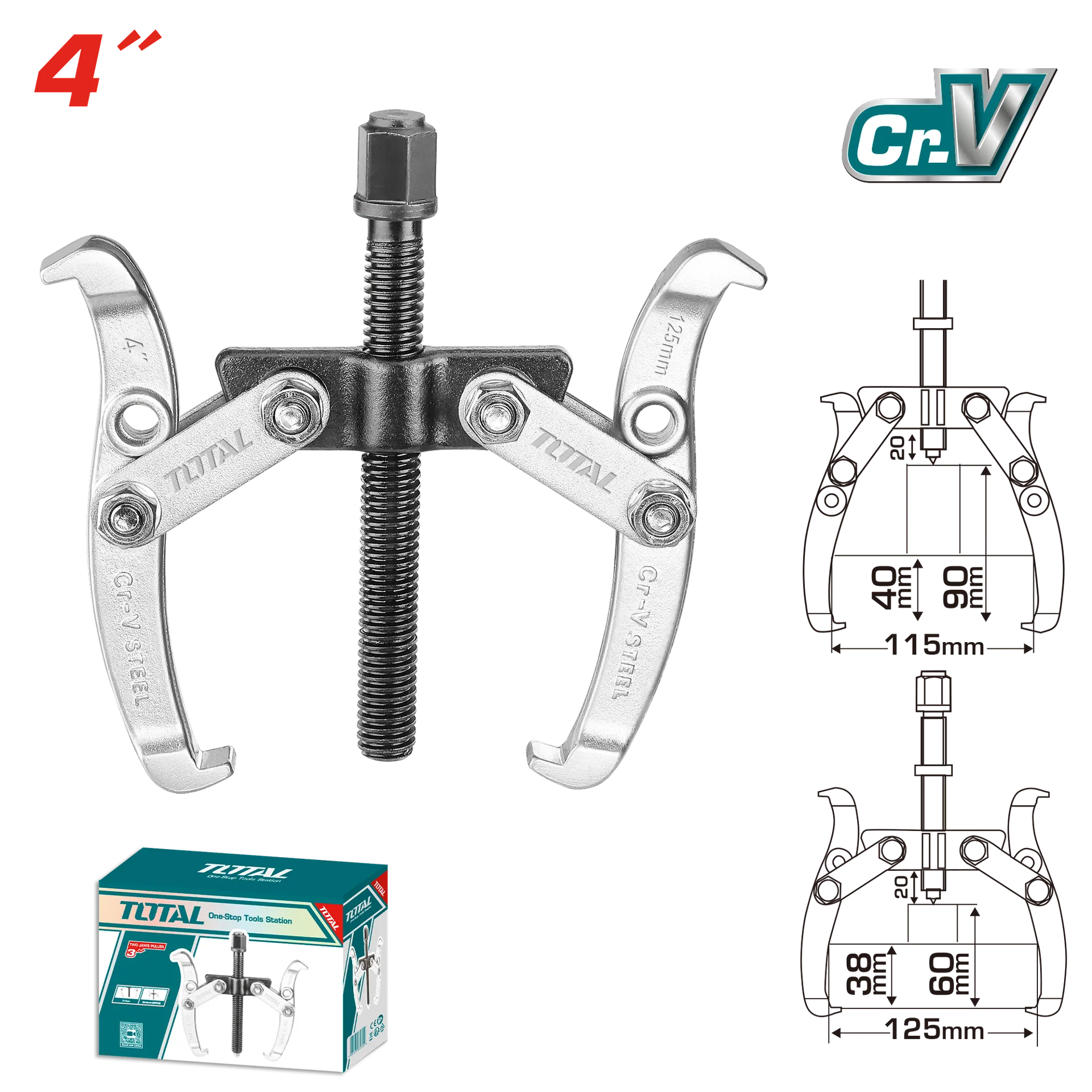 Çelës radijal 100mm 2 gjepa – THTGP246