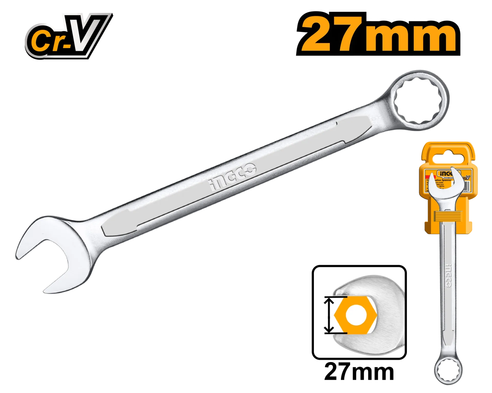 Çelës (O-u) 27mm – 1703 INGCO HCSPA271