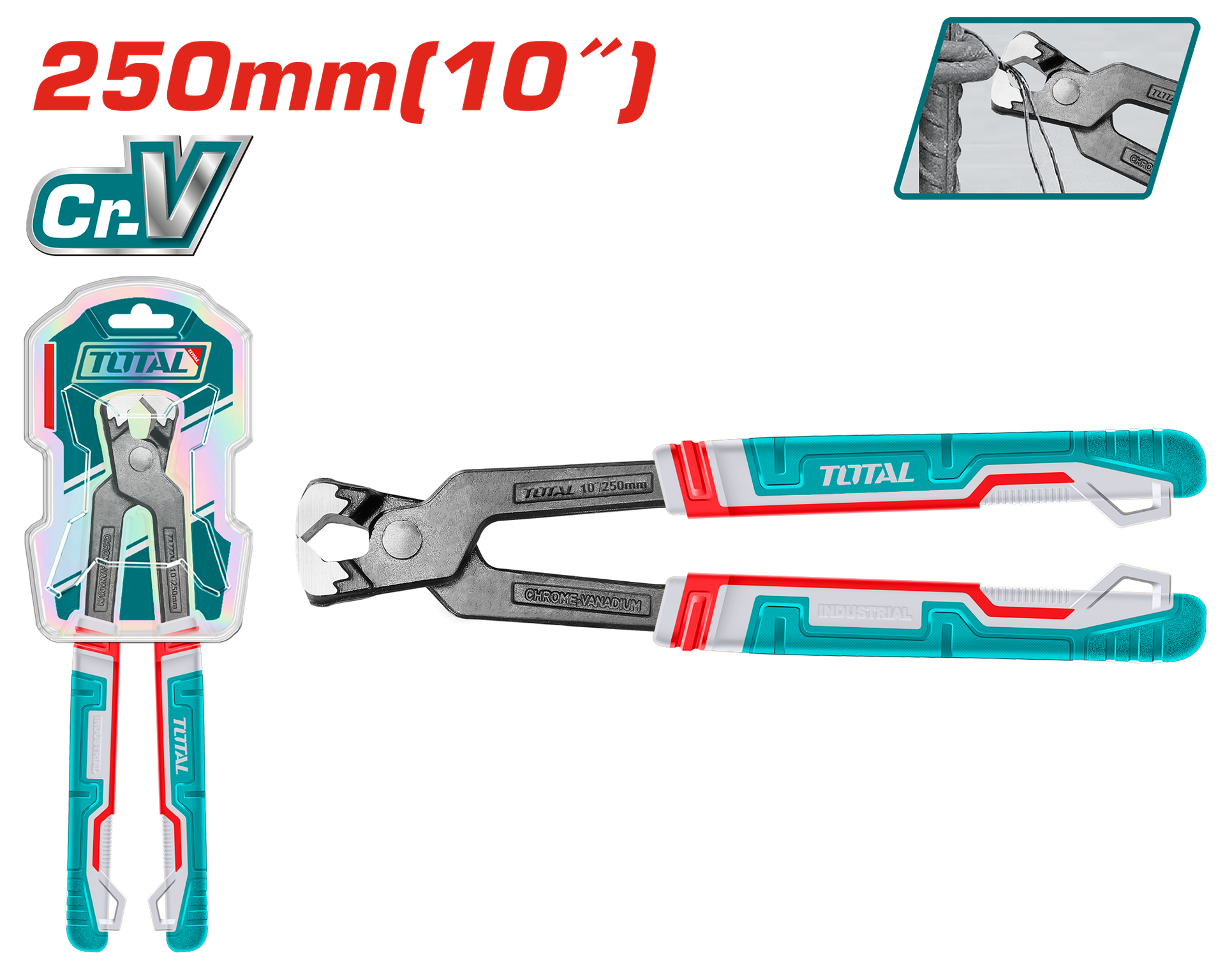 АРМИРАЧКА КЛЕШТА 250mm TOTAL THT28101